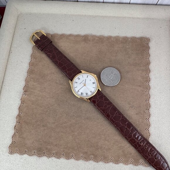 Vintage Stunning Daniel Mink Designer Swiss Made Watch extra thin 6.5MM - Picture 9 of 10